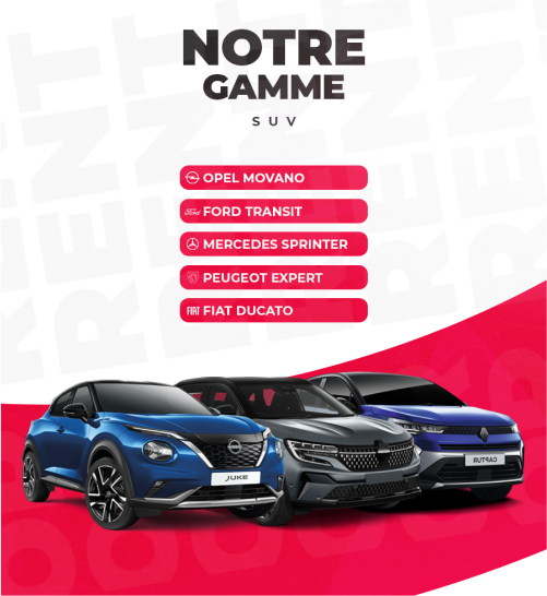 notre gamme suv