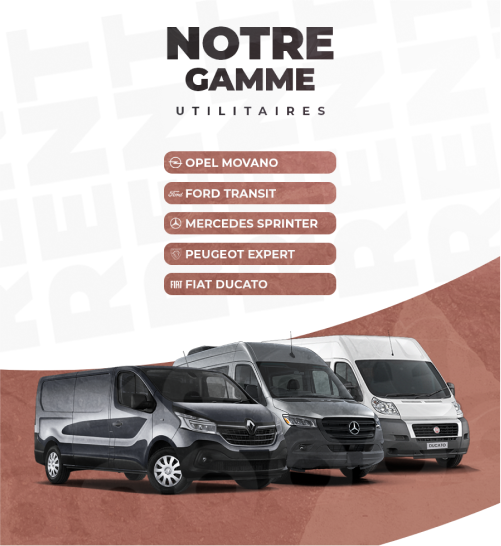 notre gamme utilitaires